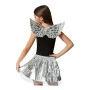 Asas de Fada Dourado Prateado Infantil Tutu de BigBuy Carnival, Capas e abas - Ref: S1126393, Preço: 6,52 €, Desconto: %