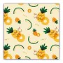 Hygienic Reusable Fabric Mask 10-12 Years Pineapple by BigBuy Wellness, Disposables - Ref: S1126525, Price: 7,49 €, Discount: %