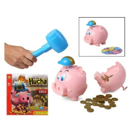 Juego Educativo Piggy bank Español Rosa (27 x 27 cm) de BigBuy Fun, Juegos de tablero - Ref: S1126737, Precio: 11,19 €, Descu...