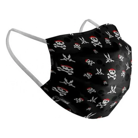 Hygienic Reusable Fabric Mask 6-9 years Pirate by BigBuy Wellness, Disposables - Ref: S1126852, Price: 7,49 €, Discount: %