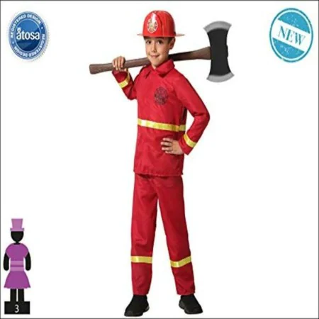 Costume for Children Red by BigBuy Carnival, Kids & Toddlers - Ref: S1127355, Price: 9,00 €, Discount: %