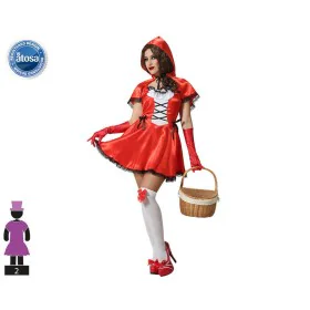 Costume for Adults Little Red Riding Hood Multicolour by BigBuy Carnival, Adults - Ref: S1127358, Price: 10,53 €, Discount: %