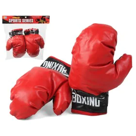 Boxing gloves Red by BigBuy Sport, Bag Gloves - Ref: S1127497, Price: 4,96 €, Discount: %