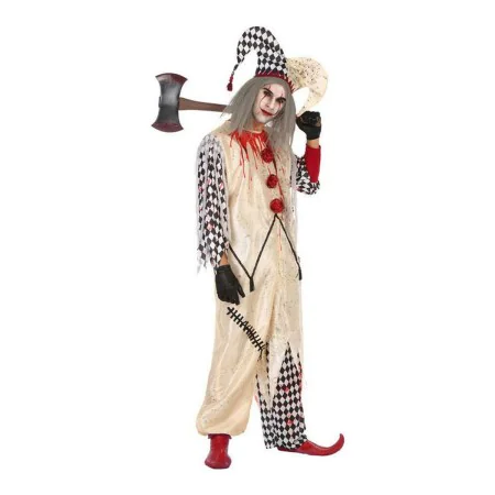 Costume for Adults Multicolour Bloody Harlequin Male Assassin (2 Pieces) (2 pcs) by BigBuy Carnival, Adults - Ref: S1128052, ...