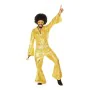 Costume for Adults Disco Golden (2 Pieces) by BigBuy Carnival, Adults - Ref: S1128078, Price: 19,88 €, Discount: %