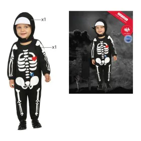 Costume for Babies Black Skeleton (2 Pieces) by BigBuy Carnival, Babies - Ref: S1128117, Price: 11,25 €, Discount: %