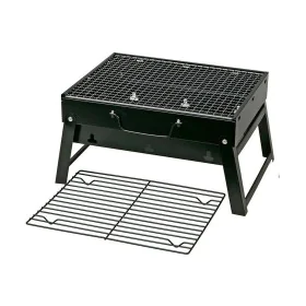 Barbecue Portable 35 x 27 x 20 cm Noir de BigBuy Outdoor, Barbecues portatifs - Réf : S1128289, Prix : 11,31 €, Remise : %