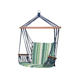 Hängesitz mit Hängematte Bunt 100 x 50 x 3 cm von BigBuy Outdoor, Hängematten - Ref: S1128300, Preis: 17,85 €, Rabatt: %