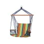 Hanging Hammock Textile Multicolour 100 x 50 x 3 cm by BigBuy Outdoor, Hammocks - Ref: S1128301, Price: 18,60 €, Discount: %