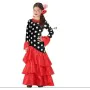 Costume per Adulti Flamenca Nero Rosso Spagna di BigBuy Carnival, Adulti - Rif: S1128471, Prezzo: 19,29 €, Sconto: %