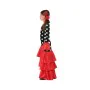 Costume per Adulti Flamenca Nero Rosso Spagna di BigBuy Carnival, Adulti - Rif: S1128471, Prezzo: 19,29 €, Sconto: %