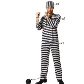 Verkleidung für Erwachsene Prisoner Bunt Gefangener von BigBuy Carnival, Kostüme für Erwachsene - Ref: S1128473, Preis: 11,53...