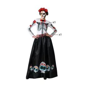 Disfraz para Adultos Esqueleto Mexicano Multicolor (XS/S) de BigBuy Carnival, Disfraces con accesorios - Ref: S1128665, Preci...