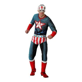 Costume for Adults American Captain XXL by BigBuy Carnival, Adults - Ref: S1128695, Price: 20,64 €, Discount: %