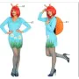 Costume for Adults Multicolour Lady Snail animals (3 Pieces) by BigBuy Carnival, Adults - Ref: S1128790, Price: 10,08 €, Disc...