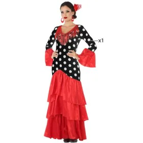 Disfraz para Adultos Negro Rojo Bailaora Flamenca España de BigBuy Carnival, Adultos - Ref: S1128797, Precio: 21,15 €, Descue...