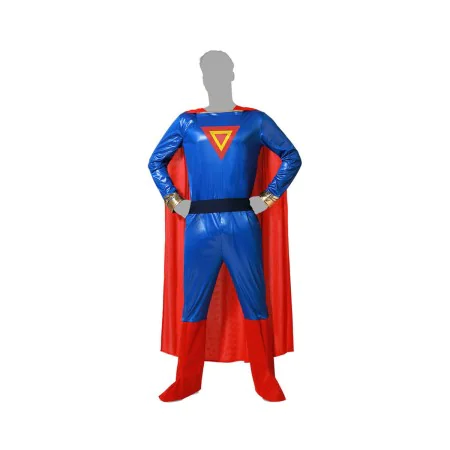 Costume for Adults Blue Comic Hero by BigBuy Carnival, Adults - Ref: S1129460, Price: 19,44 €, Discount: %