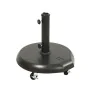 Base for beach umbrella Black With wheels by BigBuy Garden, Parasol Stands & Bases - Ref: S1129675, Price: 59,33 €, Discount: %