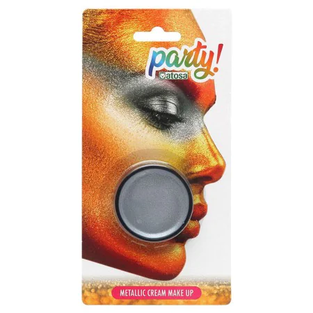 Make-up Silberfarben Creme von BigBuy Carnival, Gesichtsbemalung - Ref: S1131072, Preis: 1,86 €, Rabatt: %