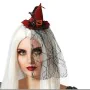 Diadema Sombrero Bruja Halloween Rojo de BigBuy Carnival, Disfraces con accesorios - Ref: S1132565, Precio: 2,02 €, Descuento: %