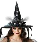 Chapeau Noir Sorcière Adultes de BigBuy Carnival, Chapeaux de chasse - Réf : S1132958, Prix : 8,83 €, Remise : %