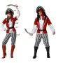 Déguisement pour Adultes Rouge Pirate de BigBuy Carnival, Adultes - Réf : S1132988, Prix : 16,86 €, Remise : %