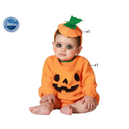 Costume for Babies Pumpkin by BigBuy Carnival, Babies - Ref: S1132997, Price: 11,80 €, Discount: %