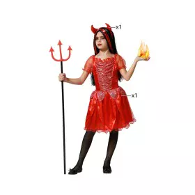 Fantasia para Crianças Vermelho Demónia Demónio de BigBuy Carnival, Meninos - Ref: S1132999, Preço: 10,83 €, Desconto: %