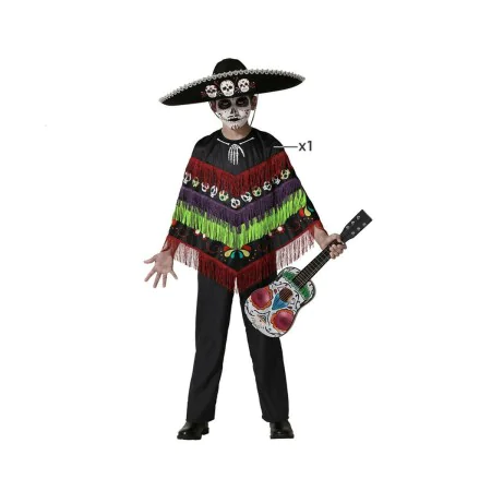 Costume for Children Black Skeleton Poncho by BigBuy Carnival, Kids & Toddlers - Ref: S1133006, Price: 11,57 €, Discount: %