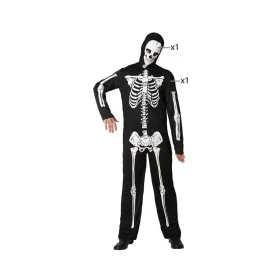 Costume for Adults Black Skeleton by BigBuy Carnival, Adults - Ref: S1133007, Price: 10,45 €, Discount: %