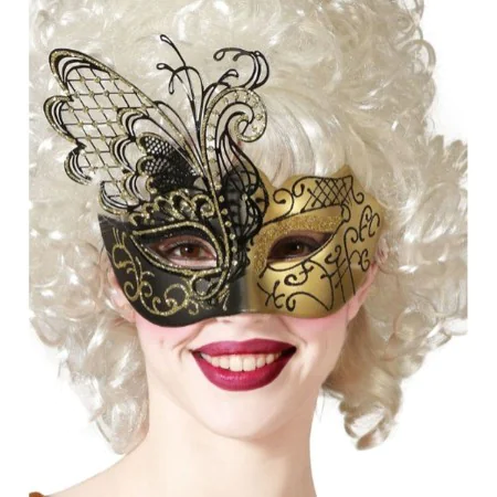 Mascarilha Veneziano de BigBuy Carnival, Máscaras - Ref: S1133792, Preço: 8,31 €, Desconto: %