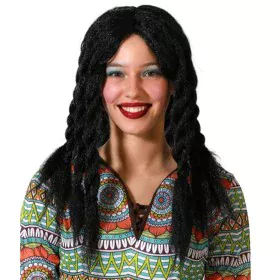 Peluca Negro Rastas de BigBuy Carnival, Pelucas y postizos - Ref: S1134125, Precio: 9,61 €, Descuento: %