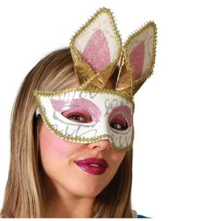 Antifaz Conejo Dorado de BigBuy Carnival, Máscaras - Ref: S1134141, Precio: 4,91 €, Descuento: %