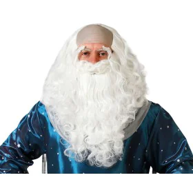 Wig with beard Wizard White by BigBuy Carnival, Wigs and hairpieces - Ref: S1134236, Price: 12,81 €, Discount: %