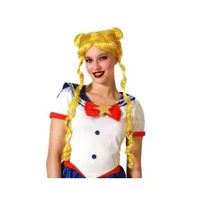 Blonde Wig Sailor Moon by BigBuy Carnival, Wigs and hairpieces - Ref: S1134238, Price: 10,61 €, Discount: %