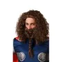 Peruca com Barba Viking Homem Castanho de BigBuy Carnival, Perucas e postiços - Ref: S1134835, Preço: 8,07 €, Desconto: %