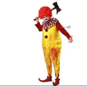 Costume for Adults Male Clown Halloween by BigBuy Carnival, Adults - Ref: S1134854, Price: 16,40 €, Discount: %