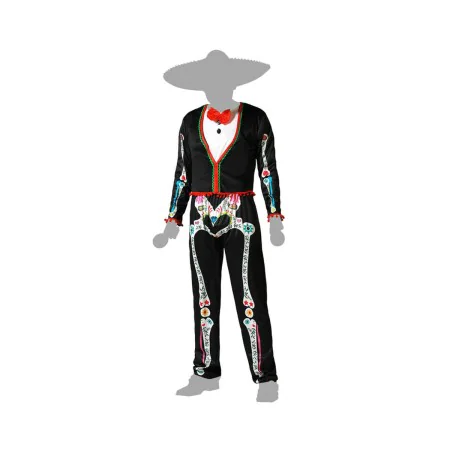 Disfarce Esqueleto Mexicana de BigBuy Carnival, Adultos - Ref: S1134865, Preço: 20,70 €, Desconto: %