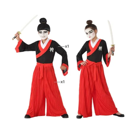 Disfraz para Niños Rojo Japonesa de BigBuy Carnival, Niños - Ref: S1134870, Precio: 16,01 €, Descuento: %