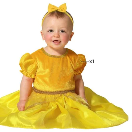 Costume for Babies Golden Princess by BigBuy Carnival, Babies - Ref: S1134883, Price: 11,97 €, Discount: %