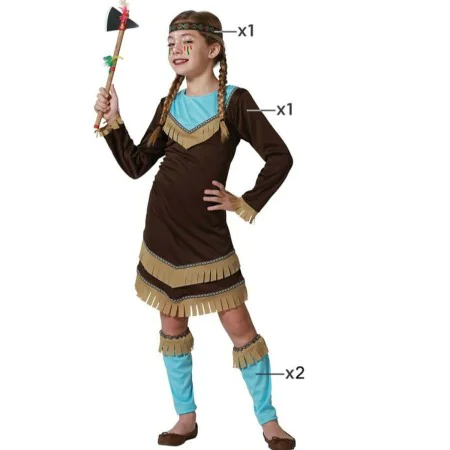 Costume for Children Blue Indian Man by BigBuy Carnival, Kids & Toddlers - Ref: S1134894, Price: 10,95 €, Discount: %