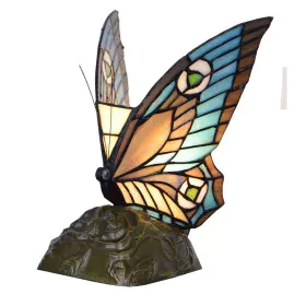 Desk lamp Viro Iluminación Blue Glass 23 x 25 x 23 cm Butterfly by Viro, Bedside and Table Lamps - Ref: D1603219, Price: 70,9...