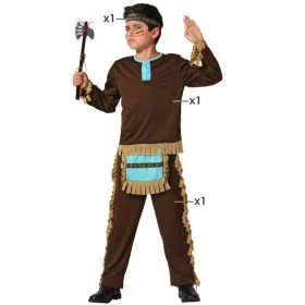 Costume for Children Blue American Indian by BigBuy Carnival, Kids & Toddlers - Ref: S1134896, Price: 10,95 €, Discount: %