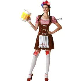 Costume for Adults Brown German Waitress by BigBuy Carnival, Adults - Ref: S1134901, Price: 15,92 €, Discount: %