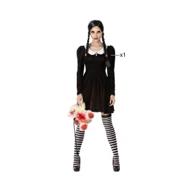 Disfraz para Adultos Negro Mujer Fantasma (1 Pieza) de BigBuy Carnival, Adultos - Ref: S1134920, Precio: 14,14 €, Descuento: %