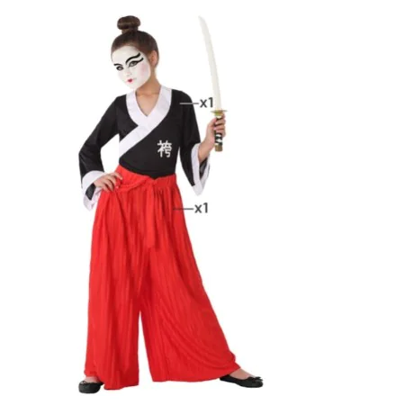 Costume for Children Red Japanese Girl by BigBuy Carnival, Kids & Toddlers - Ref: S1135008, Price: 16,17 €, Discount: %