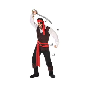 Costume per Adulti Pirata di BigBuy Carnival, Adulti - Rif: S1135034, Prezzo: 17,68 €, Sconto: %