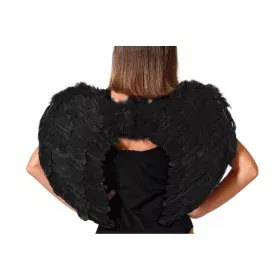 Ailes 60 x 45 cm Noir de BigBuy Carnival, Capes et ailes - Réf : S1135301, Prix : 6,63 €, Remise : %