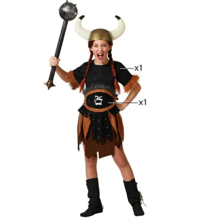 Costume for Children Female Viking Girl by BigBuy Carnival, Kids & Toddlers - Ref: S1137338, Price: 17,44 €, Discount: %