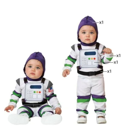 Costume for Babies Astronaut by BigBuy Carnival, Babies - Ref: S1137341, Price: 16,67 €, Discount: %